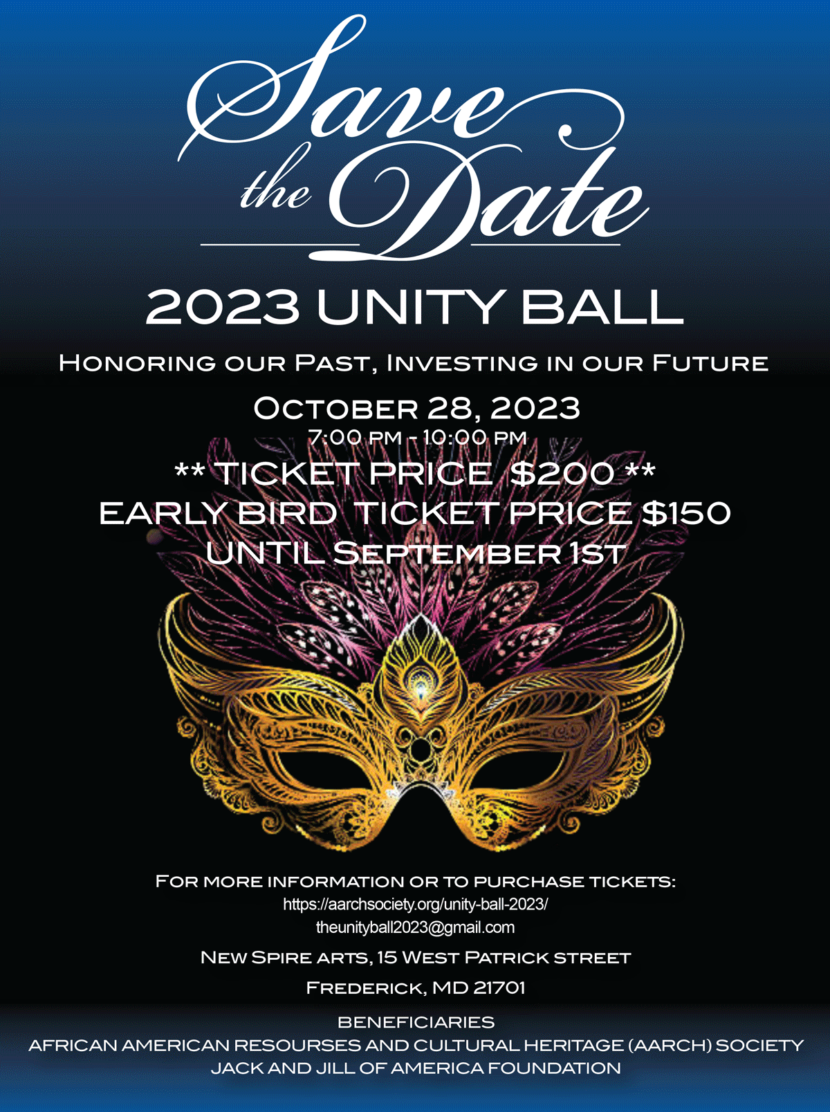 Unity Ball 2023 - AARCH Society